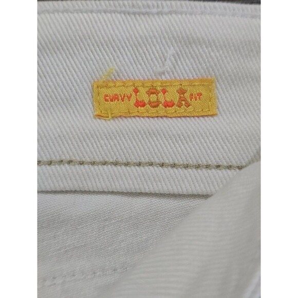 Hydraulic Curvy Lola Fit Jeans Womens Size 11/12 Bootcut White Y2K Juniors - Picture 8 of 13